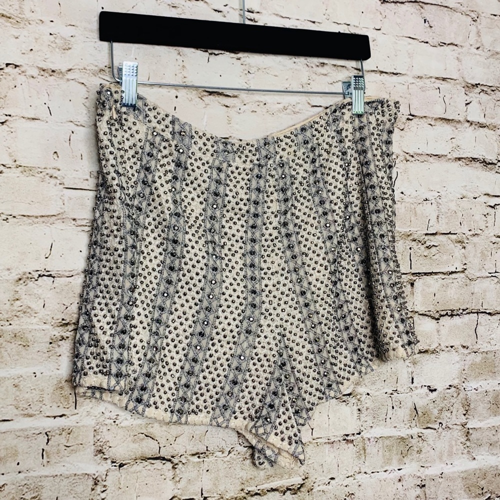 TOPSHOP BEADED SHORTS